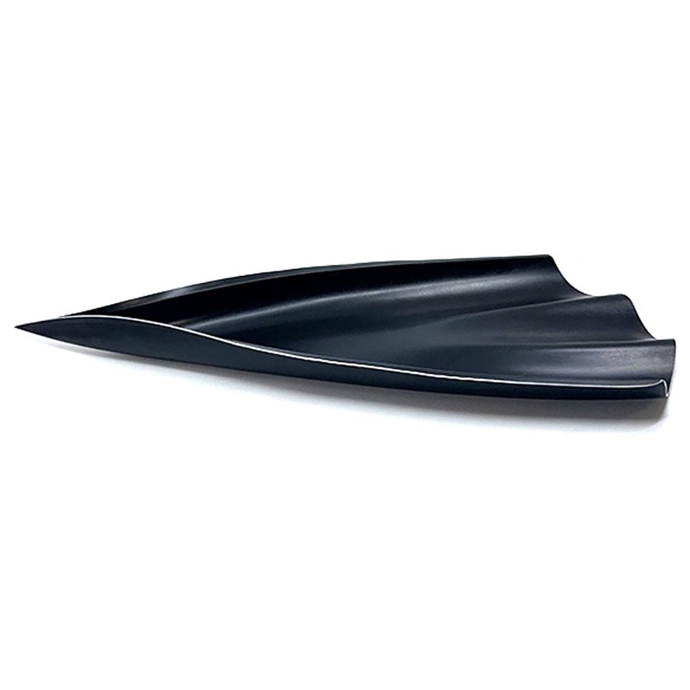 Platter Ginkgo Leaf | Large | Black FINK