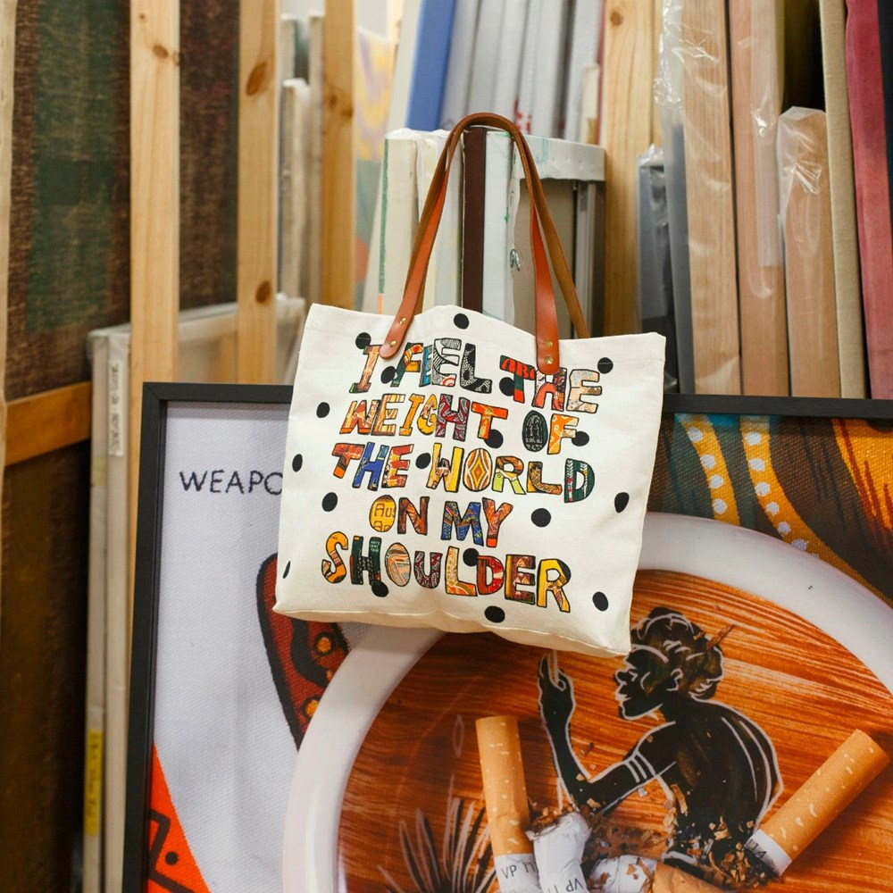 Tote bag | Weight Of The World | Tony Albert