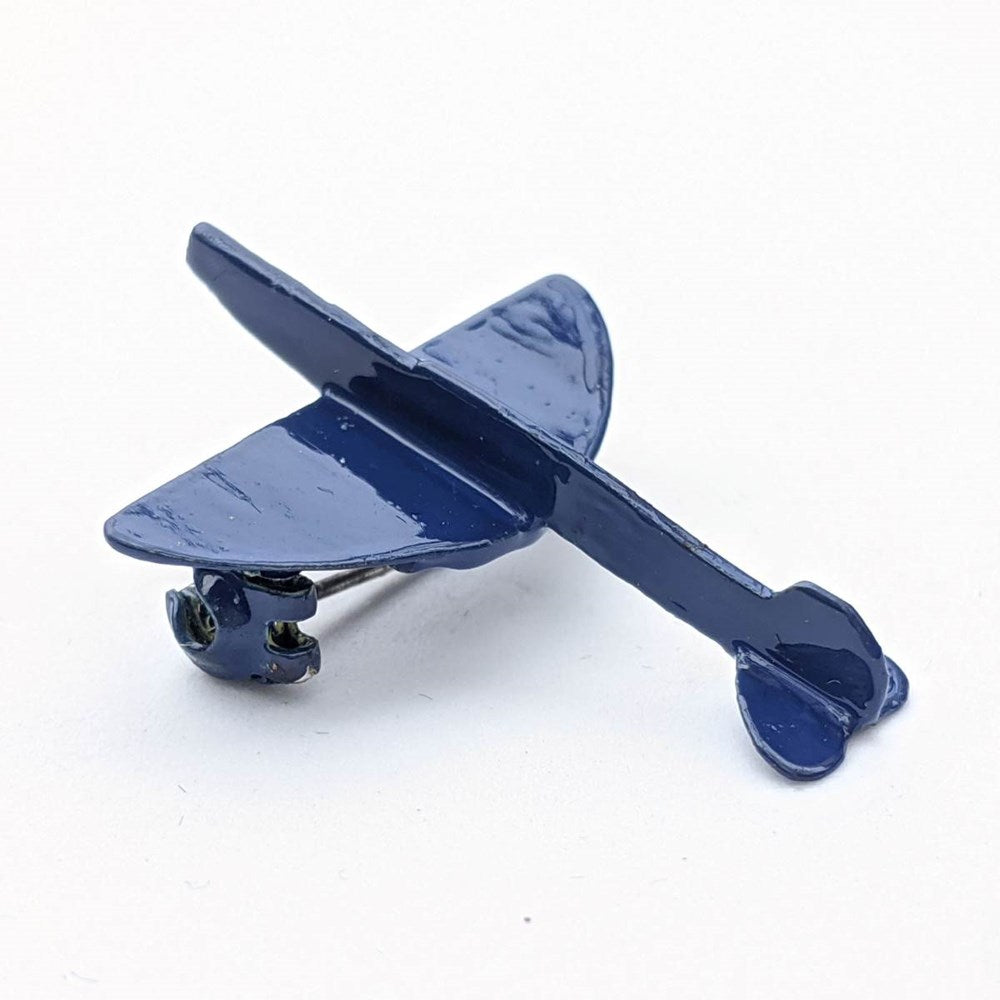 Trench art brooch | Spitfire plane | Martin de Ruyter