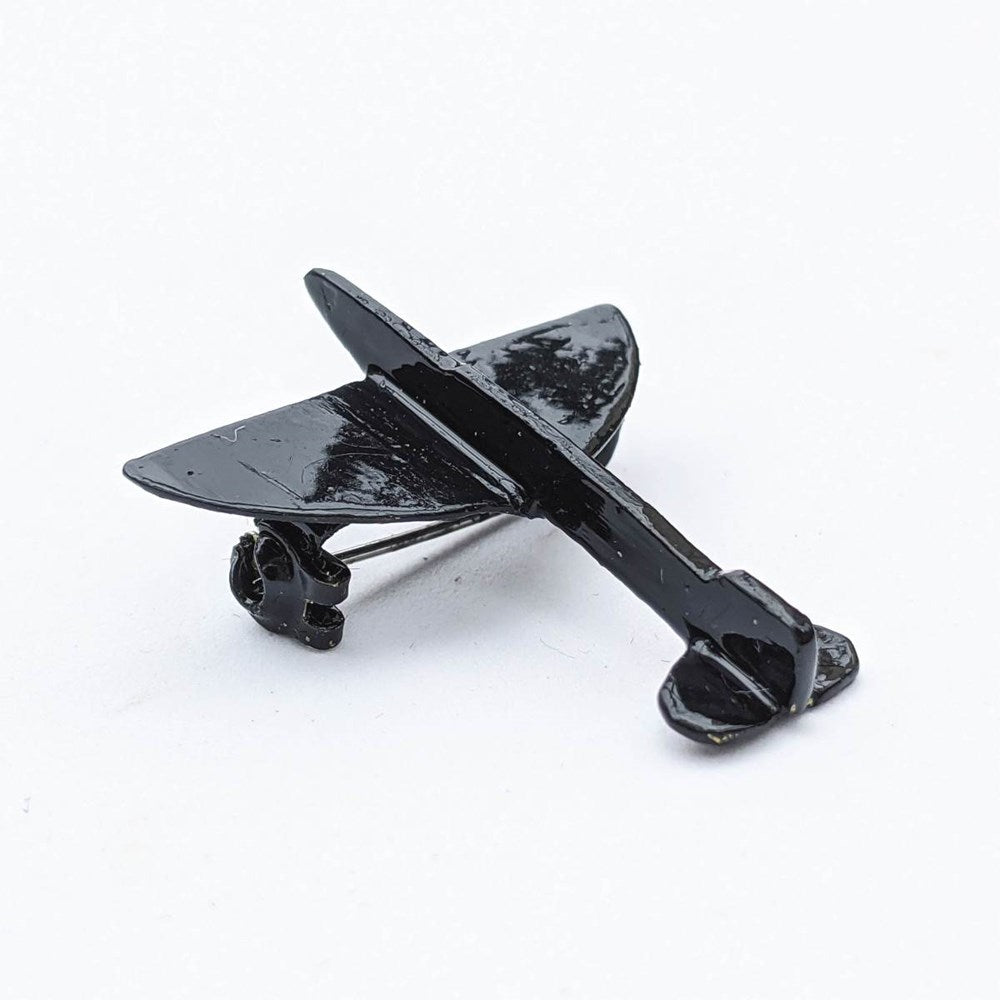 Trench art brooch | Spitfire plane | Martin de Ruyter