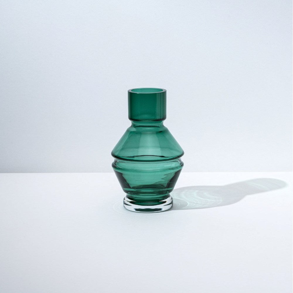 Vase | glass | Raawii Relae | small | bristol green