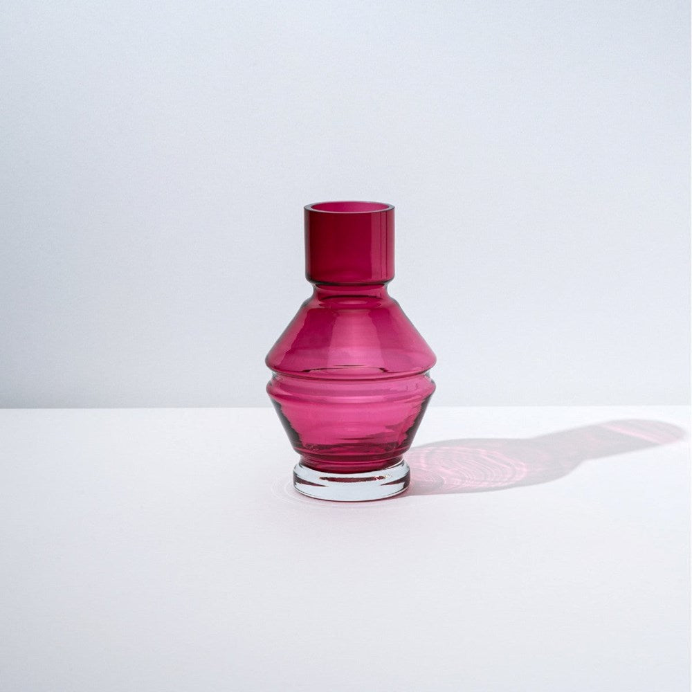 Vase | glass | Raawii Relae | small | red pink