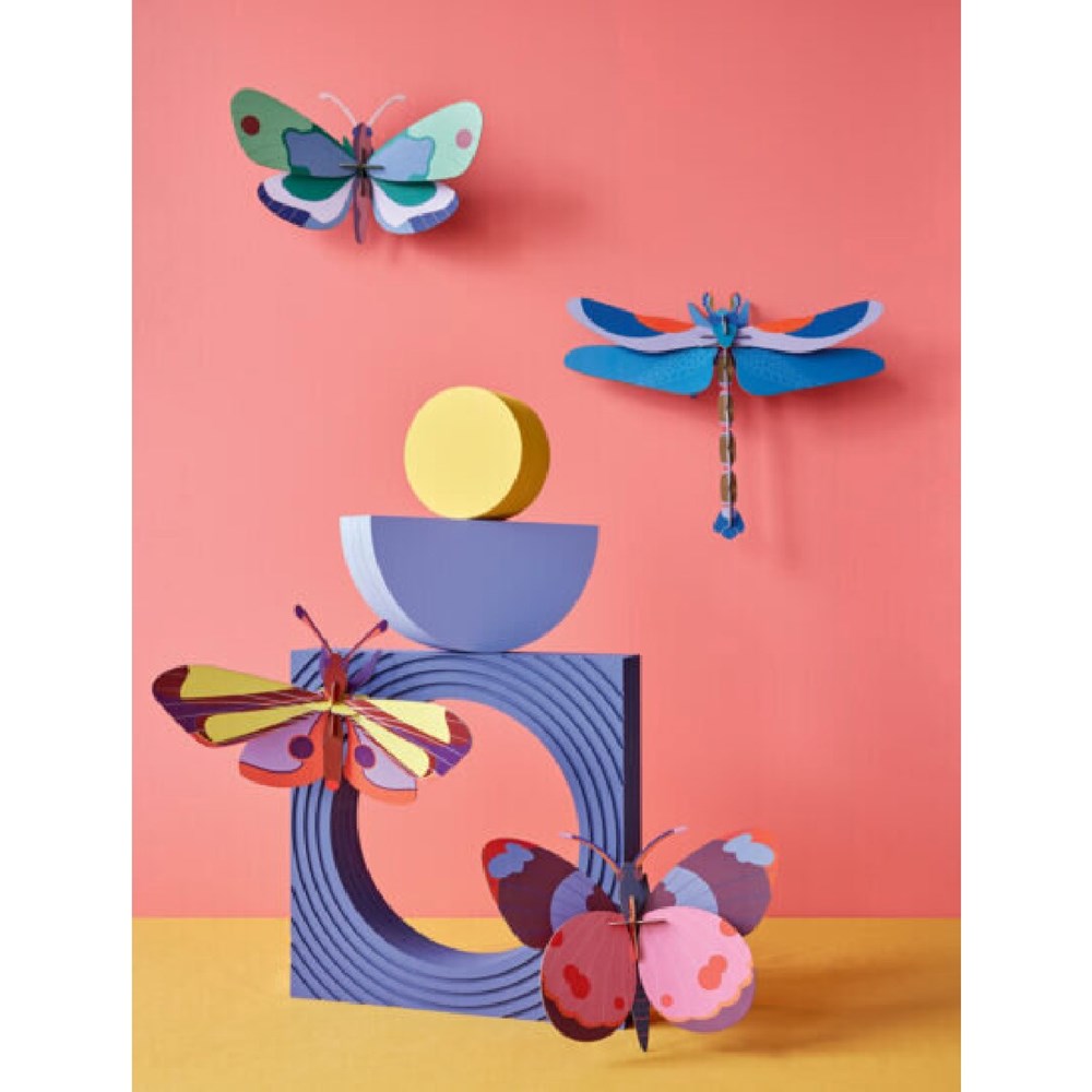 Wall decoration | Large | Assorted Butterflies & Dragonflies