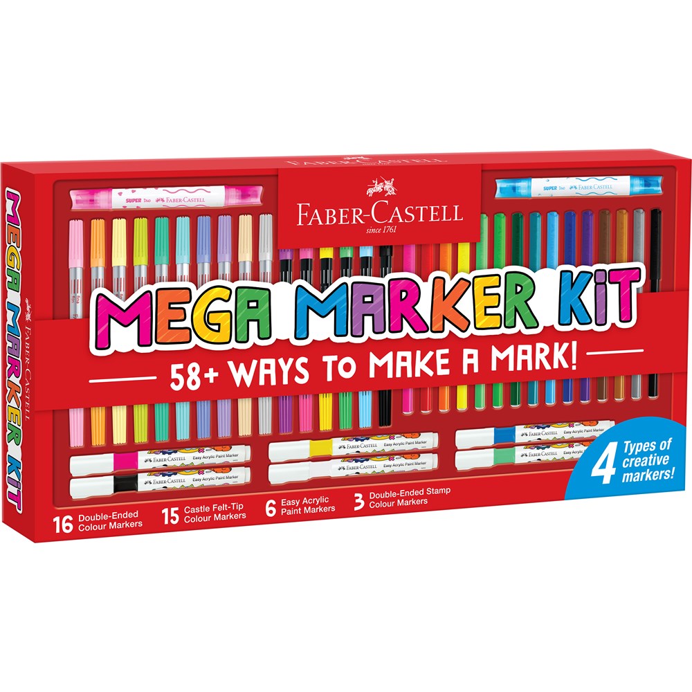Activity Set | Mega Marker Kit | Faber-Castell