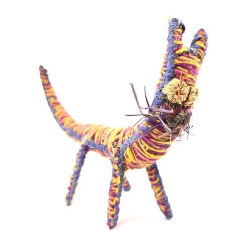 Sculpture | Samantha Burke | Cat | Tjanpi Desert Weavers