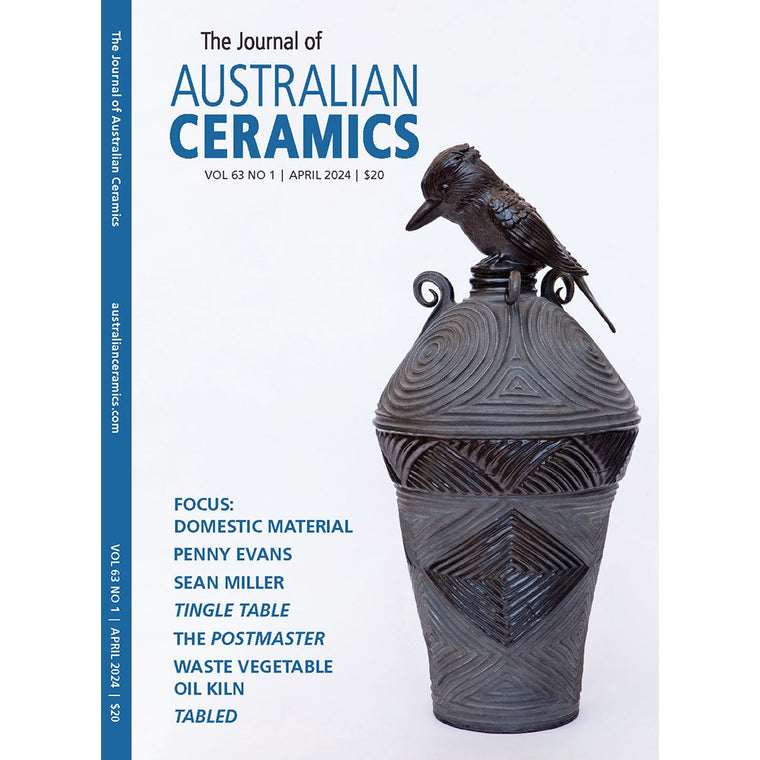 The Journal of Australian Ceramics | Vol 63 No.1 | April 2024