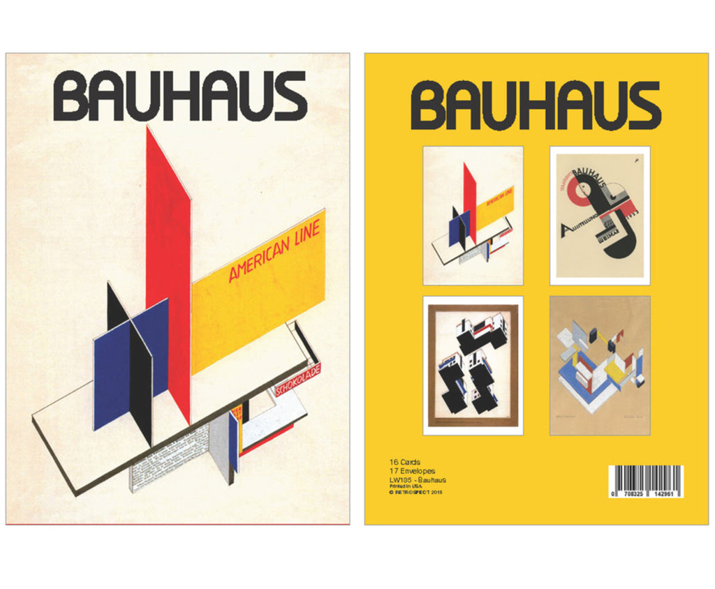 Greeting card boxed set | Bauhaus | Set of 16