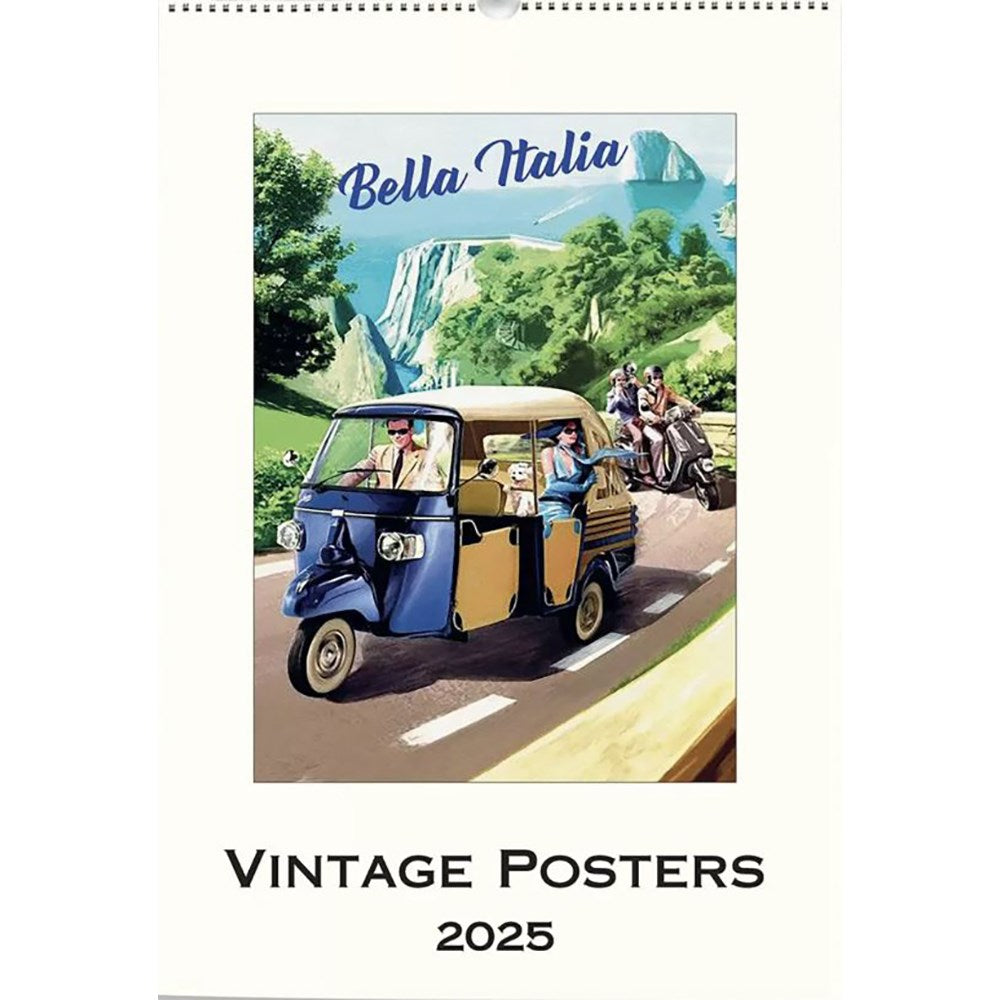 Calendar 2025 | Large | Vintage Posters