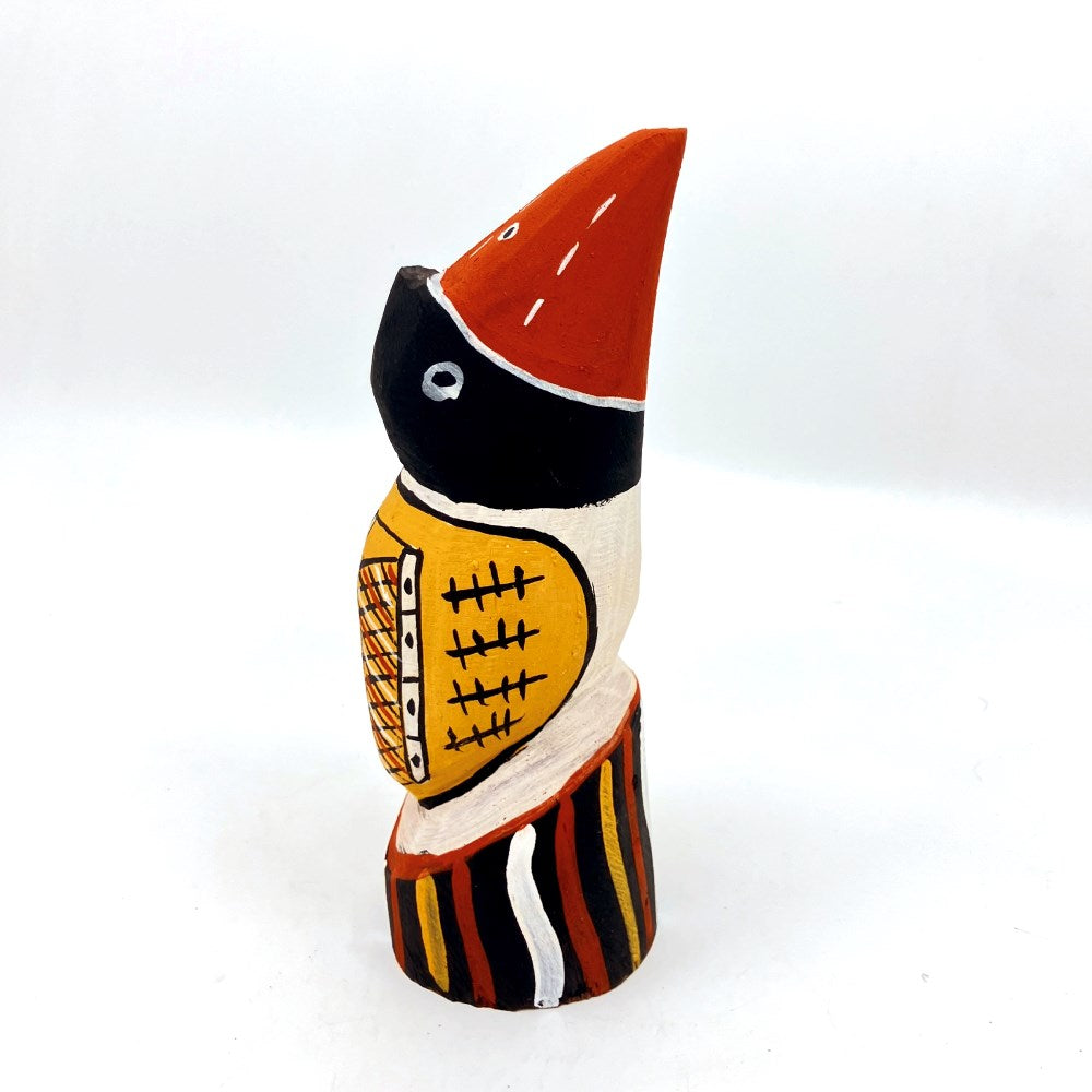 Sculpture | Kookaburra carving by Arthur Puruntatameri | Ngaruwanajirri Inc