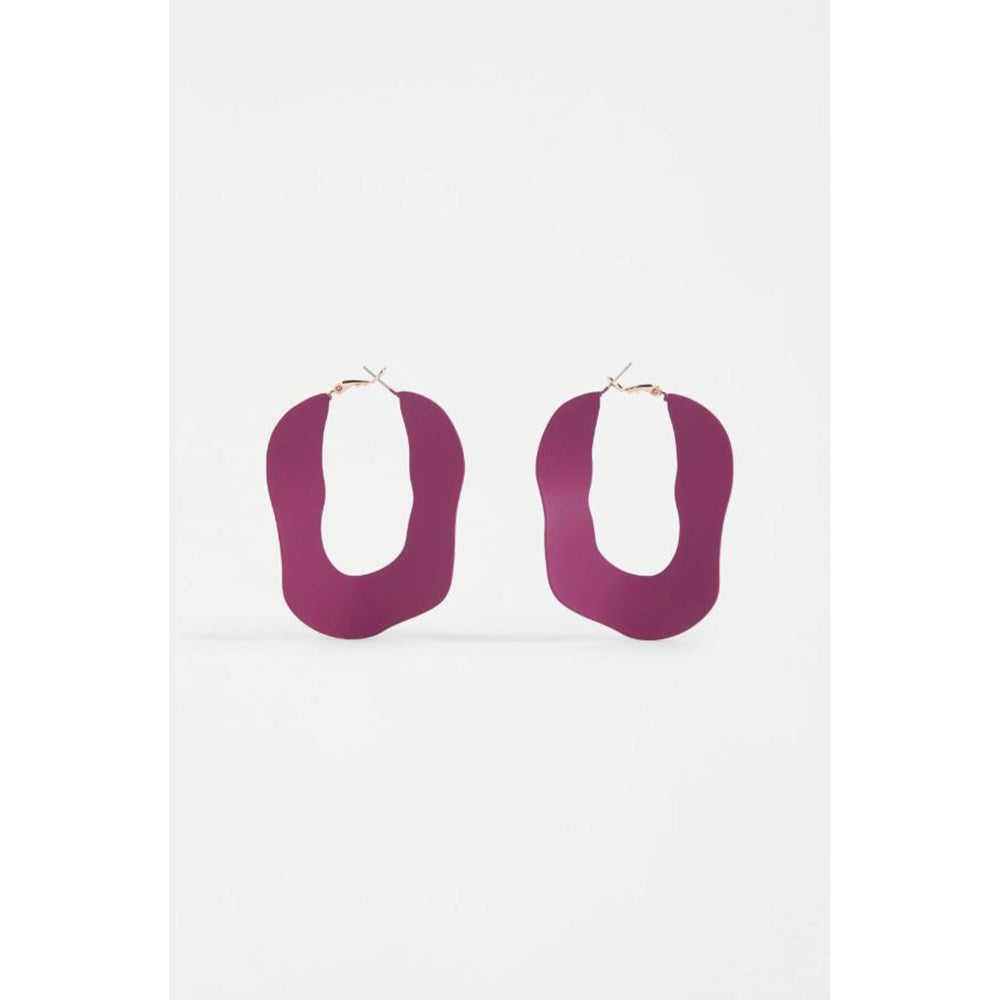 S24 | Earrings | Yara Hoop | Mulberry