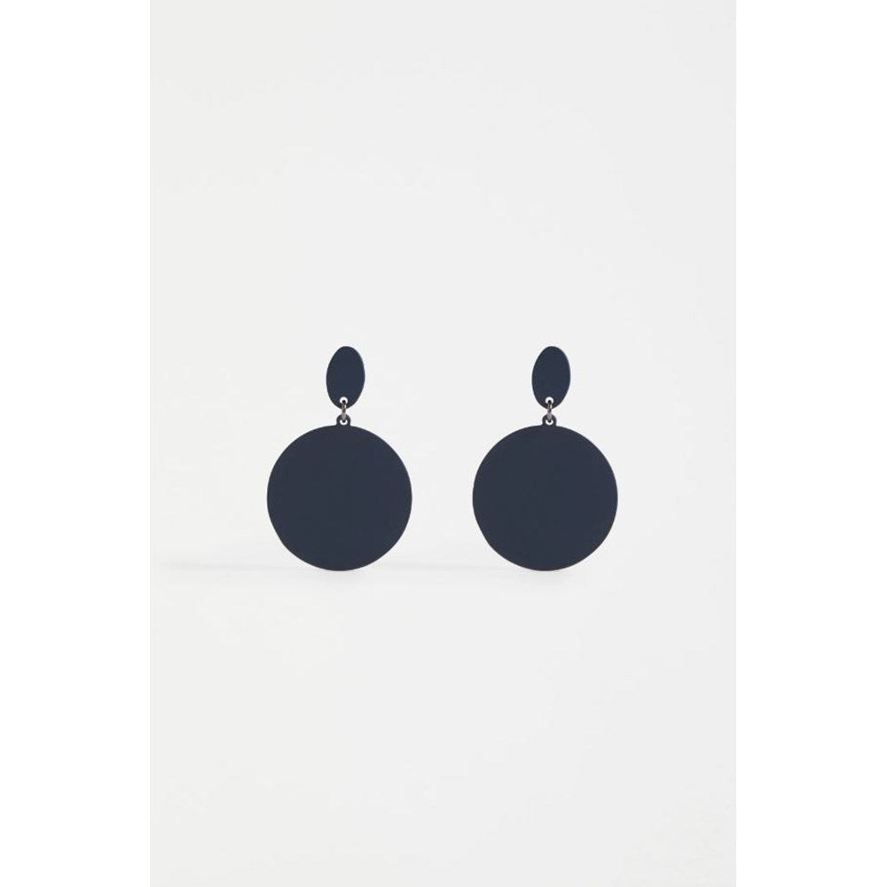 S24 | Earrings | Josa Drop | Navy Blue