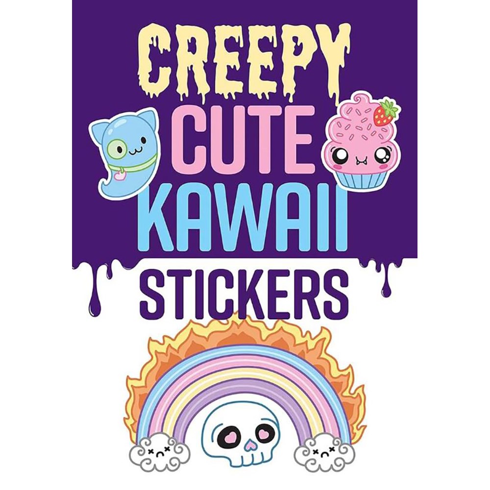 Creepy Cute Kawaii Stickers | Author: Mary Eakin