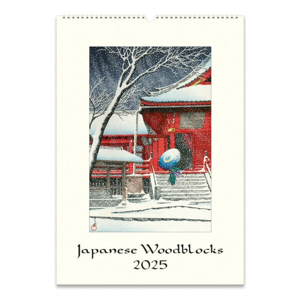 Calendar 2025 | Japanese Woodblocks | Wall