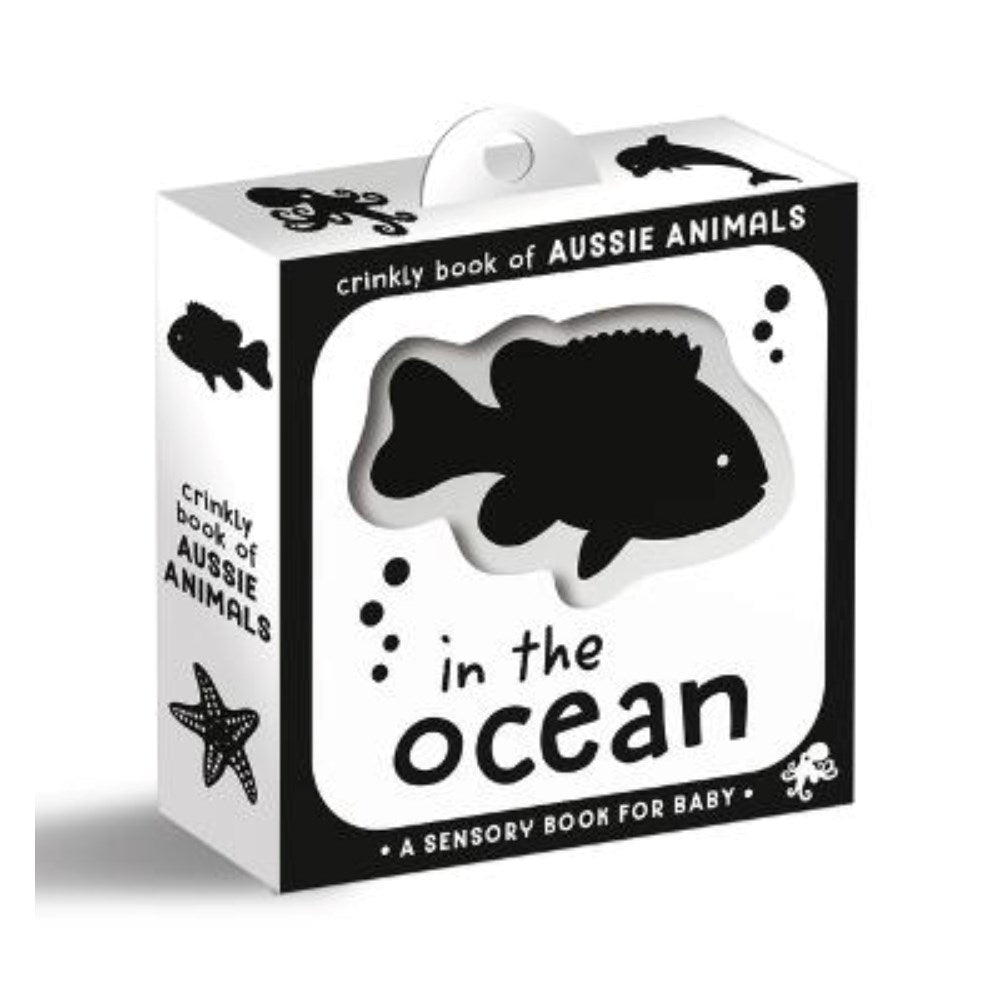 Crinkly Book of Aussie Animals: In the Ocean | Illustrated by: Jill Brailsford