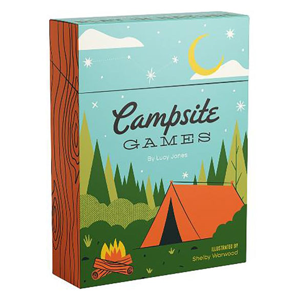 Campsite Games: 50 fun games to play in nature | Author: Lucy Jones