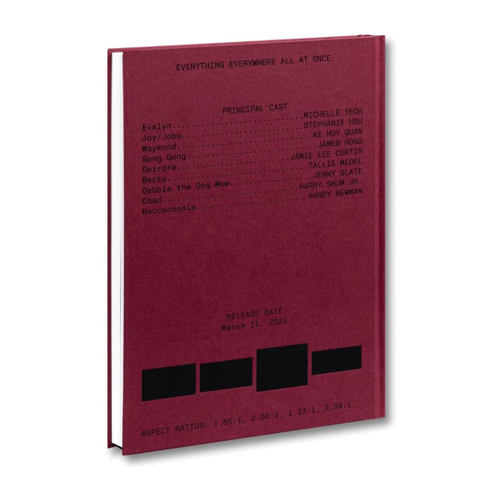 Everything Everywhere All At Once Screenplay Book | Author: Daniel Kwan & Daniel Scheinert