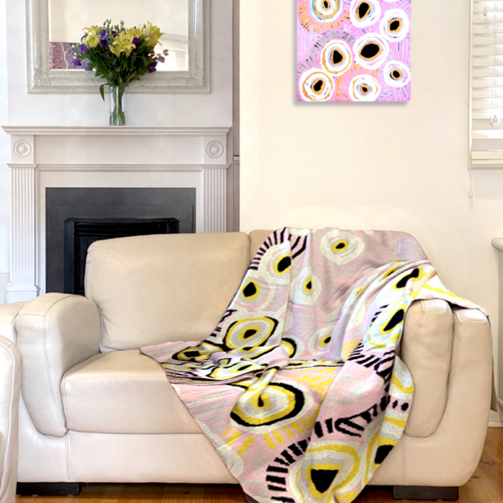 Blanket | Cotton | Murdie Nampijinpa Morris | 125 x 150cm