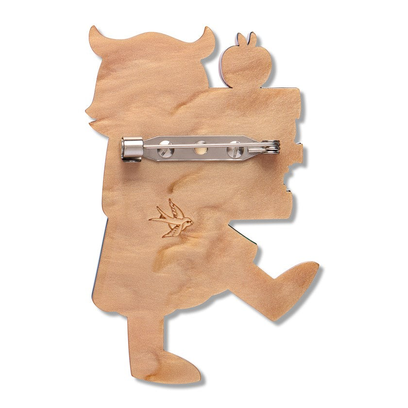 Brooch | Professor Hootsworth | Erstwilder