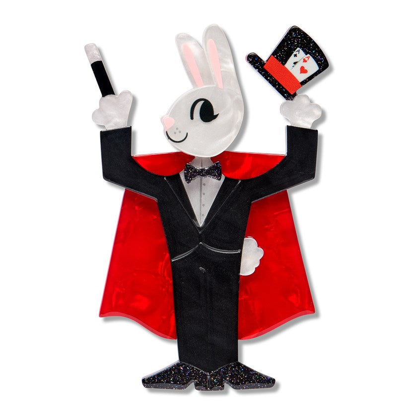 Brooch | Presto Cottontail | Erstwilder