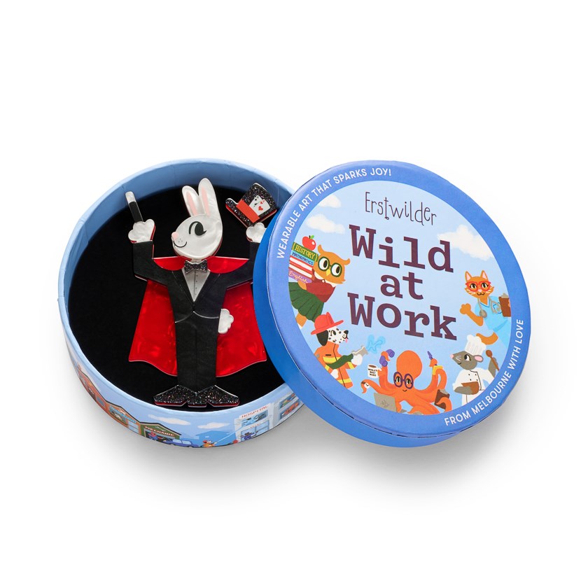Brooch | Presto Cottontail | Erstwilder