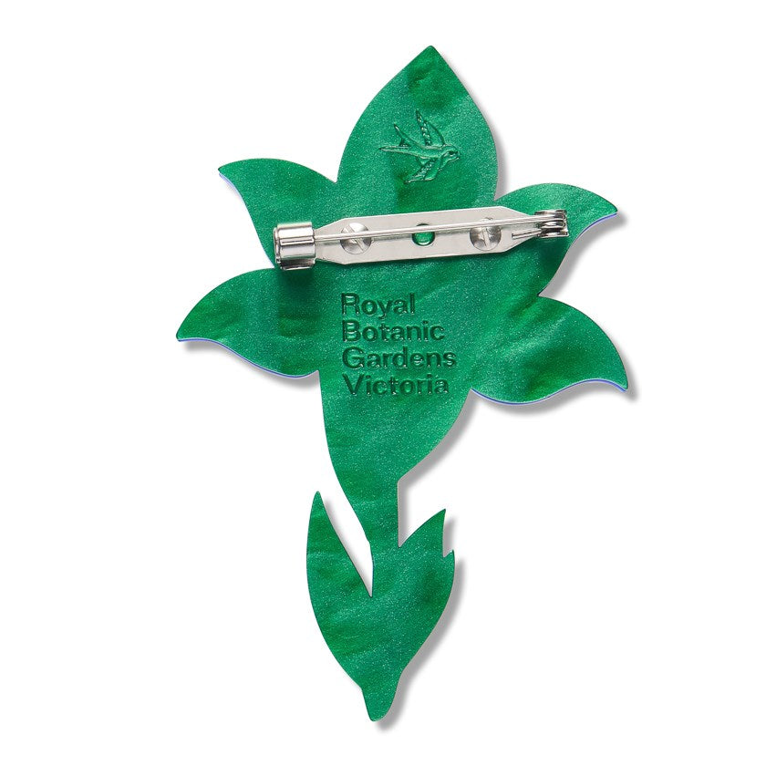 Brooch | Spotted Sun-Orchid | Erstwilder