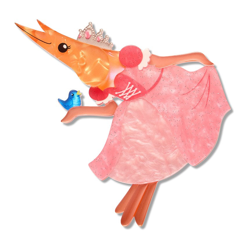 Brooch | Pascal the Princess Prawn | Erstwilder