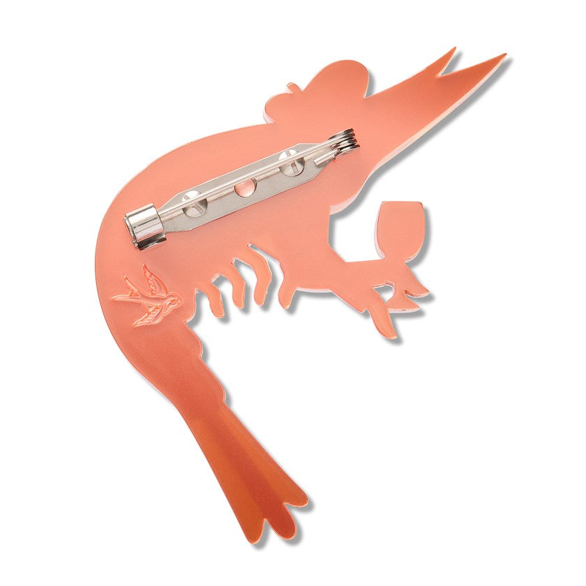 Brooch | Pascal the Parisian Prawn | Erstwilder