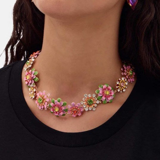Necklace | Blooming Flowers | Romance Was Born