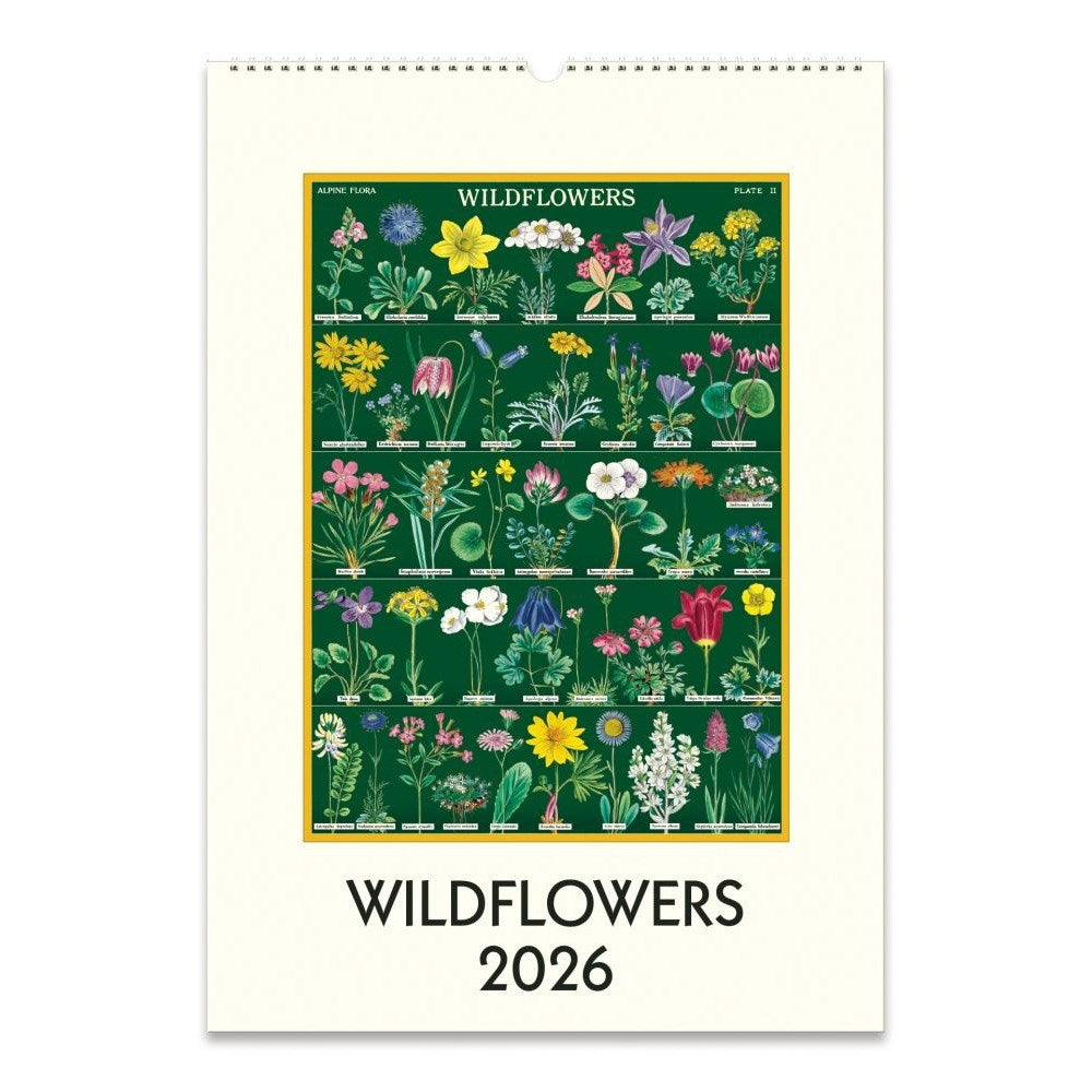 2026 Calendar | Wildflowers | wall