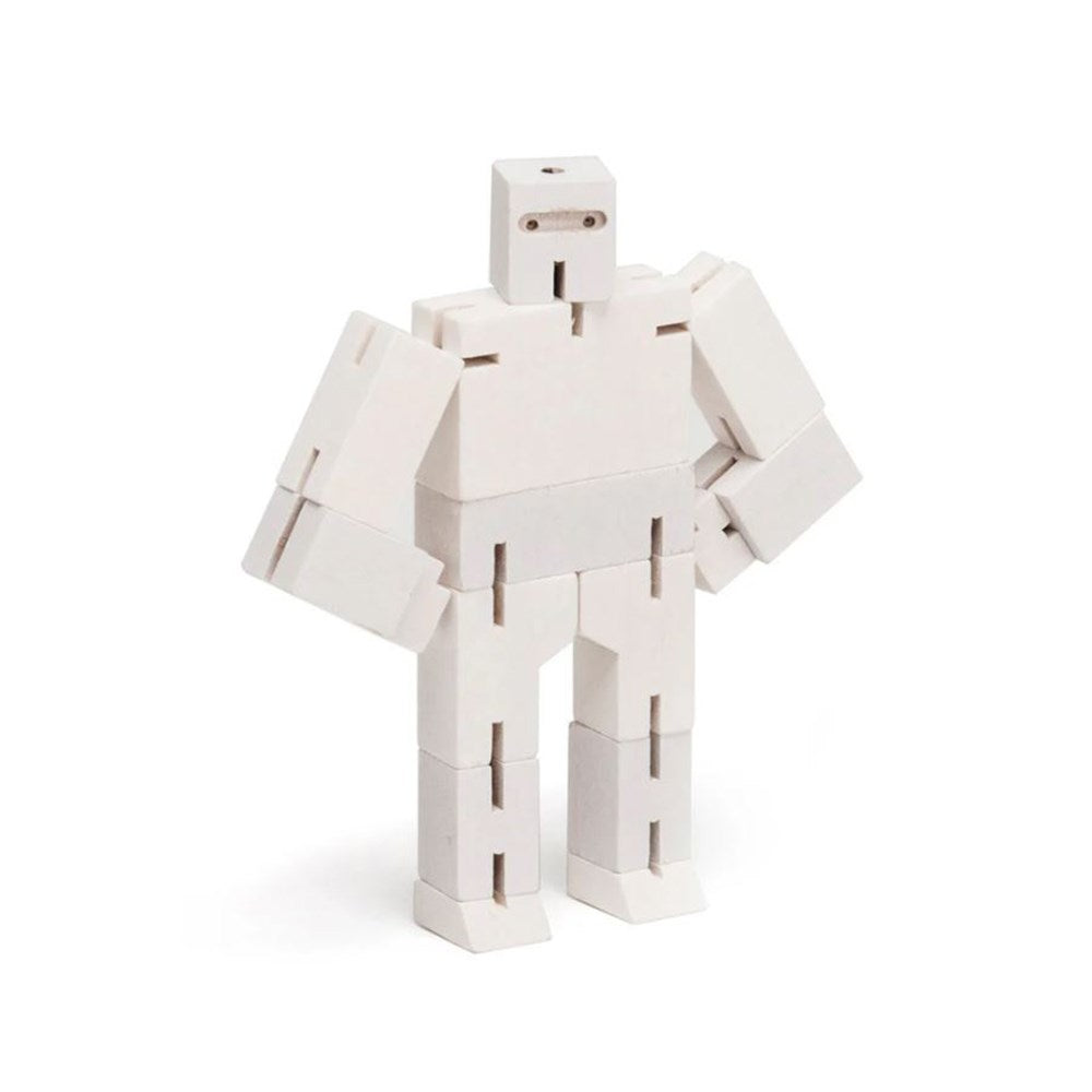 Cubebot | Wooden robot toy | Micro