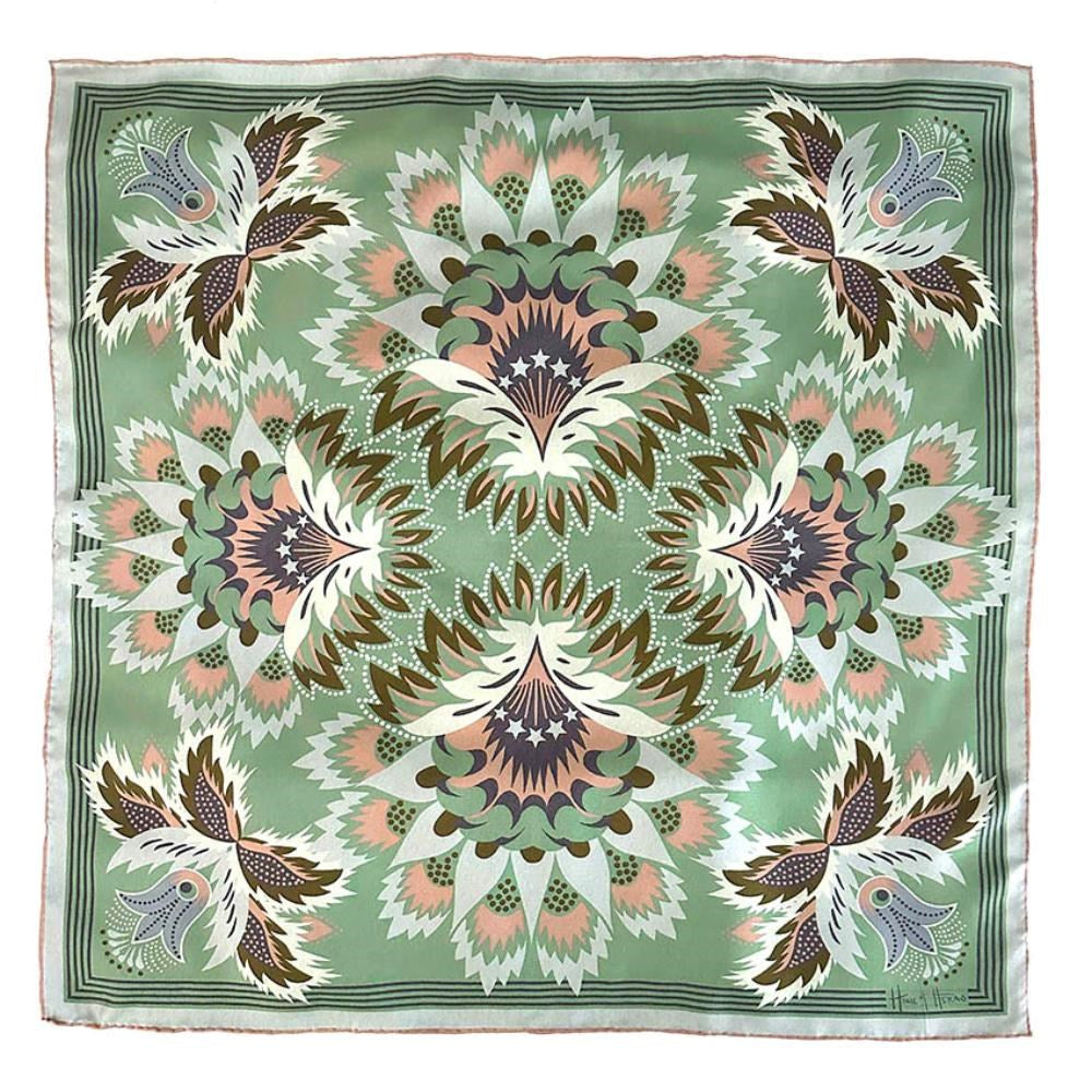 Scarf Silk | 65 x 65cm | Wildflora | House of Heras