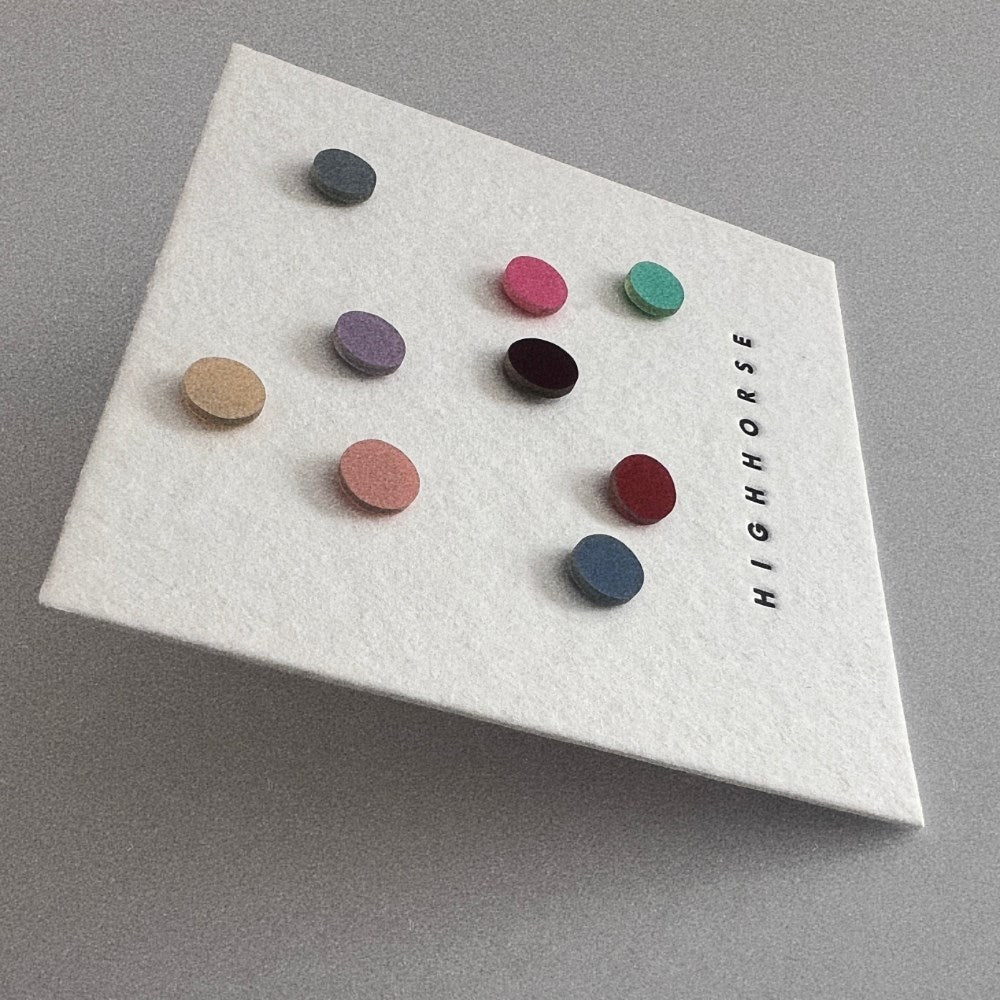 Earrings | Confetti studs | Highhorse | set of 9