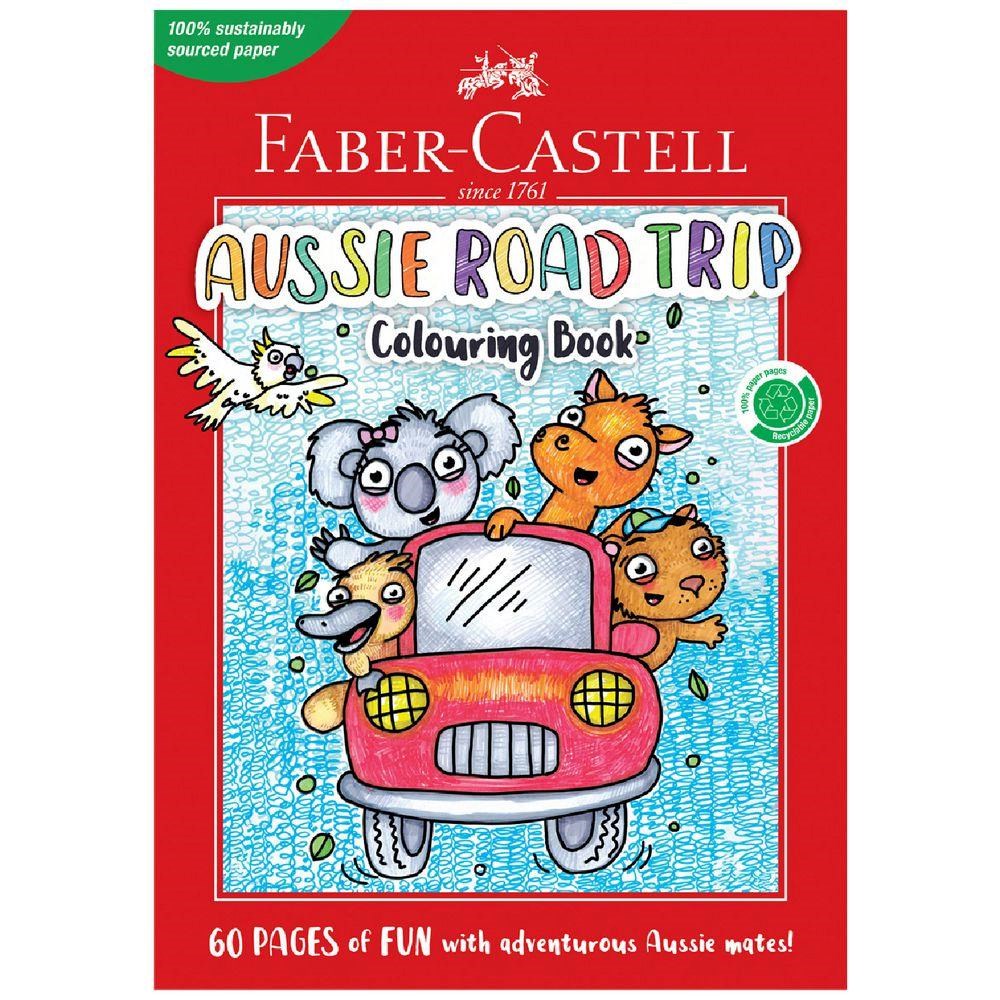 Colouring Book | Aussie Road Trip | Faber-Castell