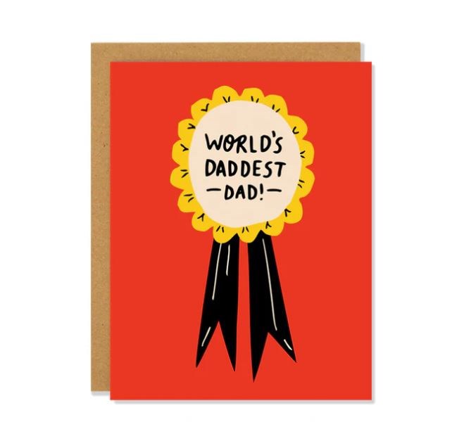 Greeting card | World's Daddest Dad | All occasions