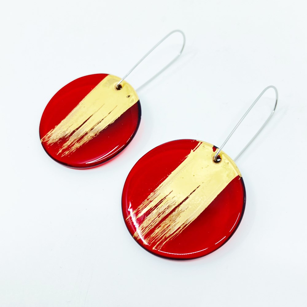 Earrings | Full moon | Lisa Cahill