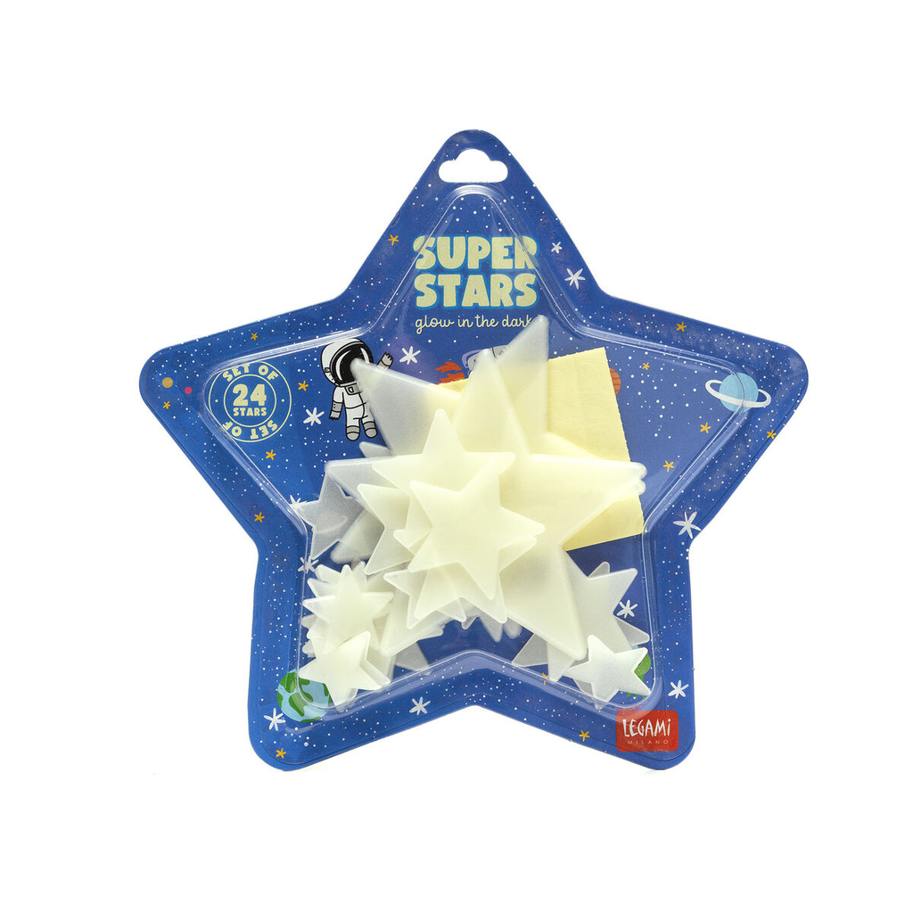Sticker set | Super Stars | Glow in the dark