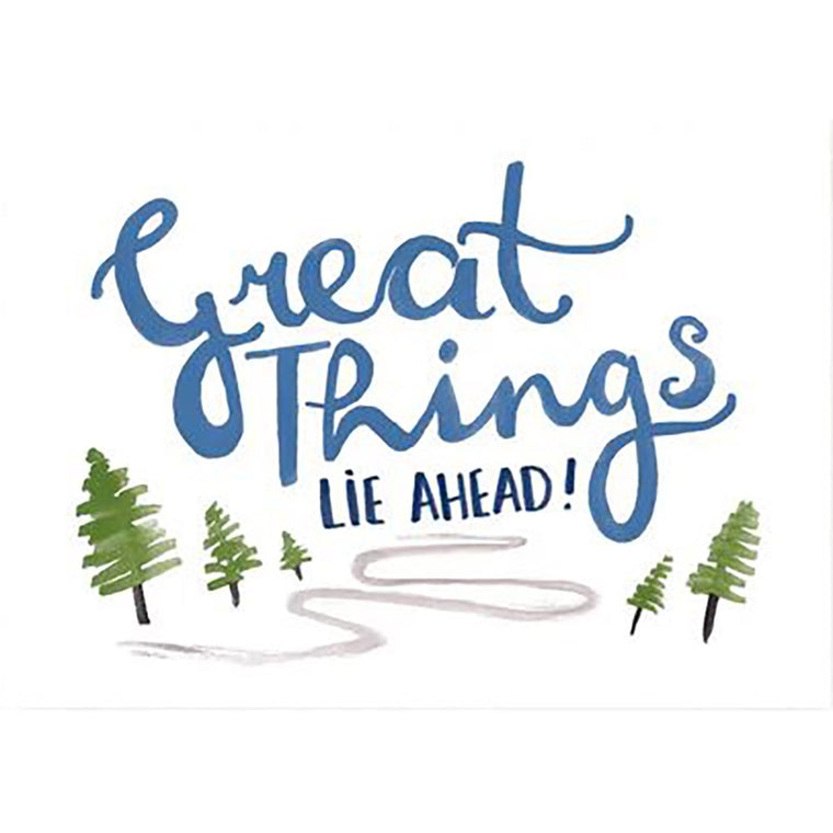 Greeting Card | Road (Great Things Lie Ahead)
