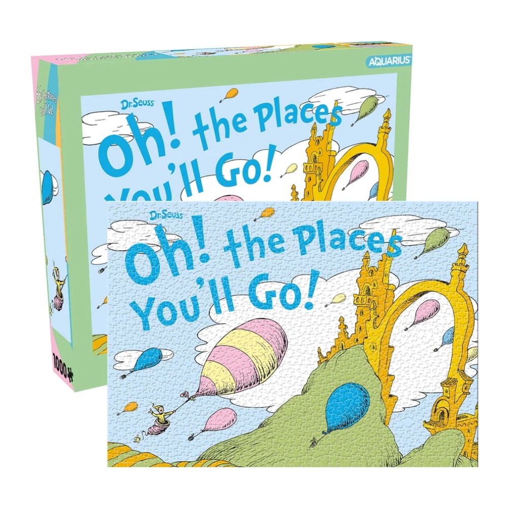 Puzzle | Oh, The Places You'll Go! - Balloon Dr Seuss | 1000 pieces
