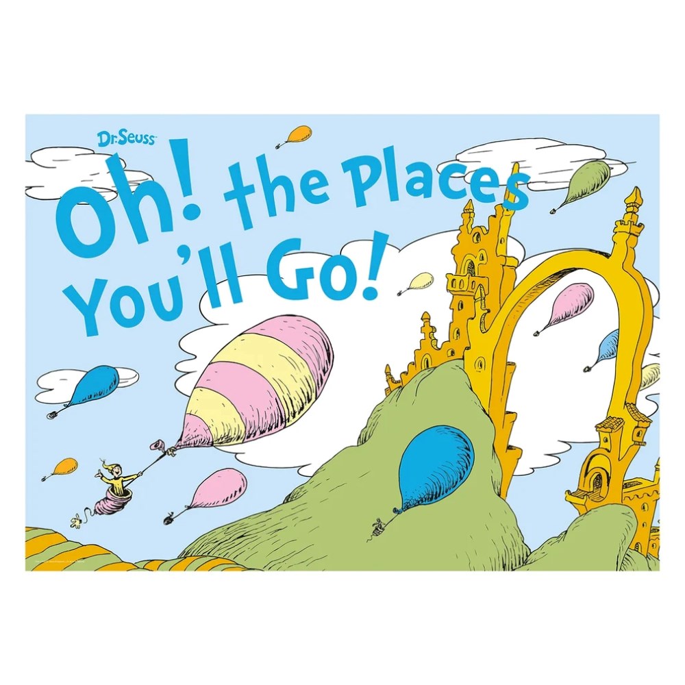 Puzzle | Oh, The Places You'll Go! - Balloon Dr Seuss | 1000 pieces