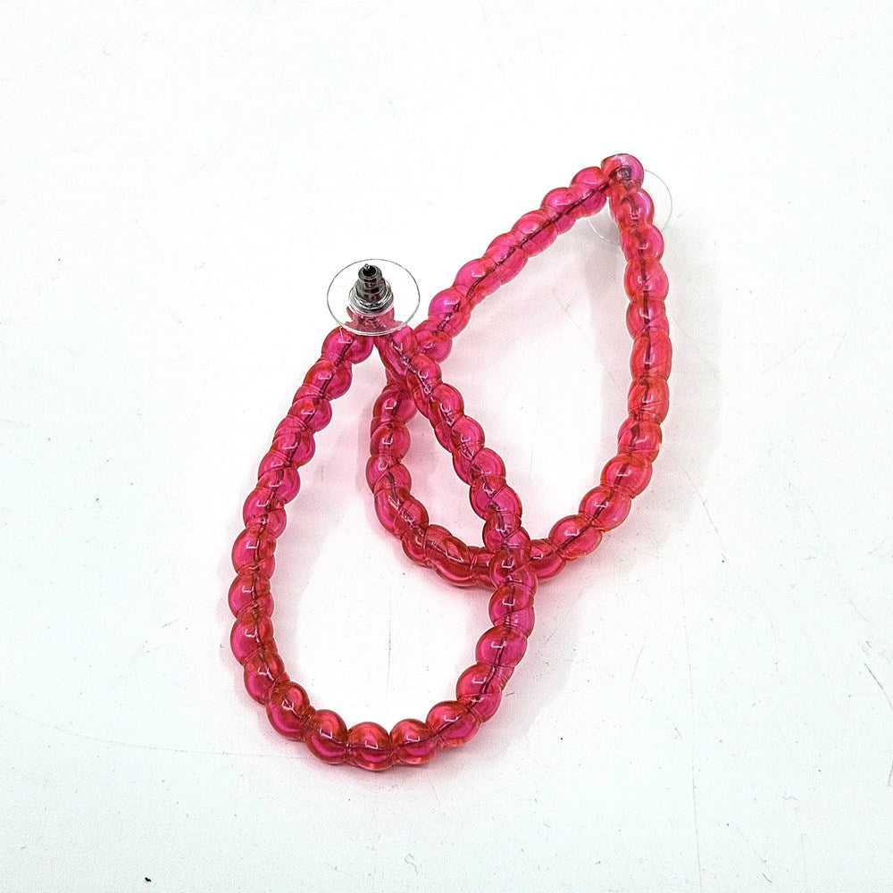 Earrings | Bubble Stud | Large | Pink | Kath Inglis