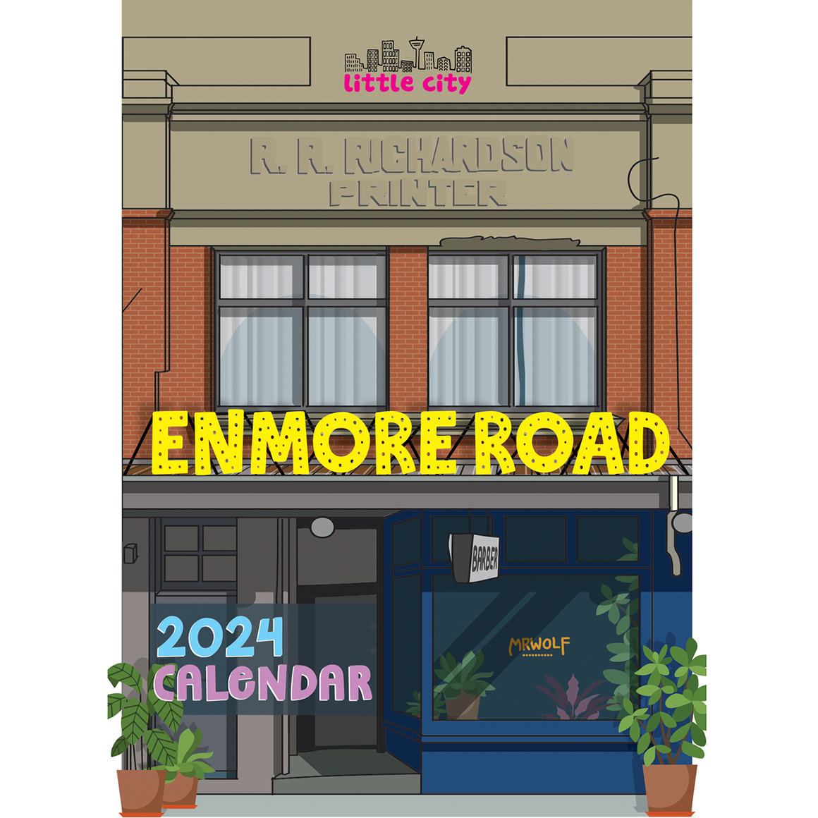 2024 calendar | Enmore Road | Little City