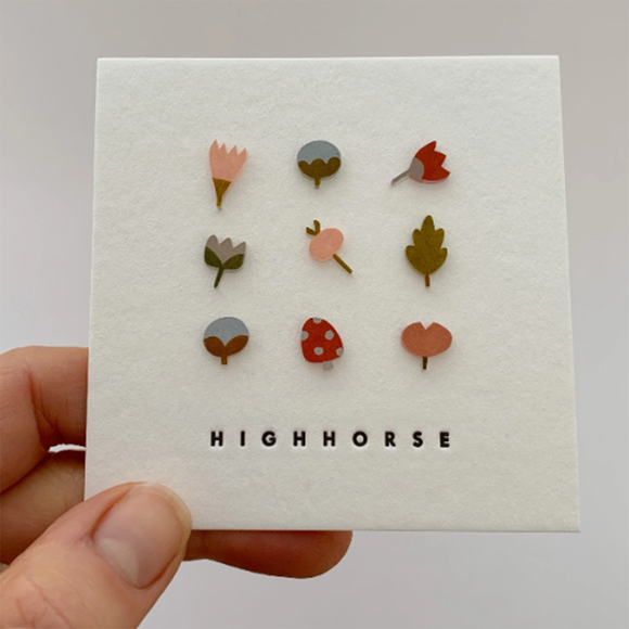 Earrings | leaflife garden studs | Highhorse by Helena Shipway | set of 9