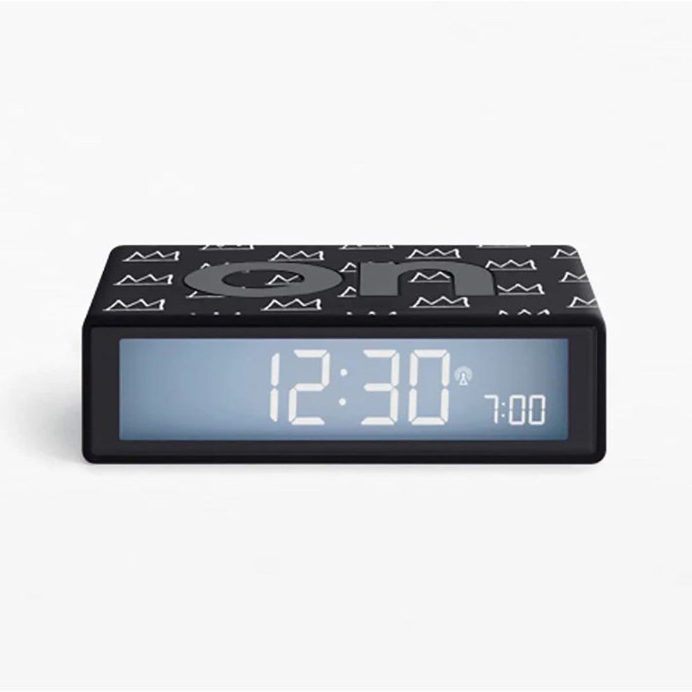 Alarm Clock | Reversible LCD | Lexon x Jean-Michel Basquiat