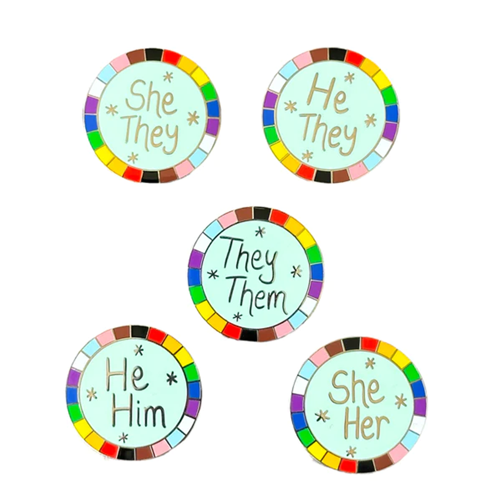 Pin | Pronouns