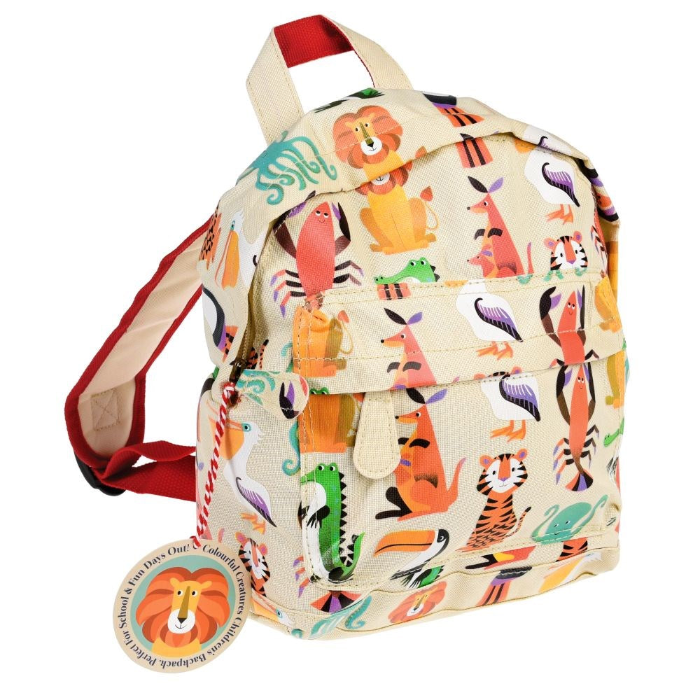 Kids backpack | Colourful creatures