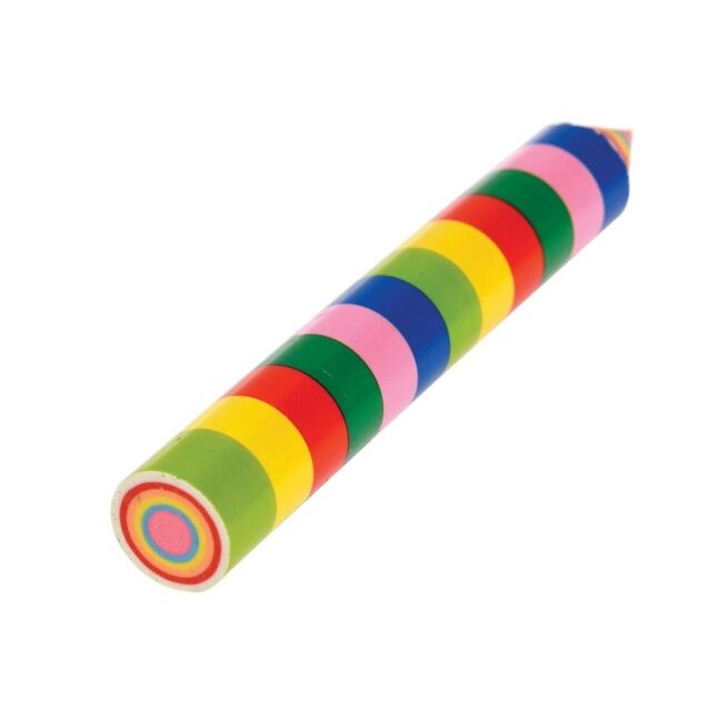 Eraser | Rainbow pencil shaped