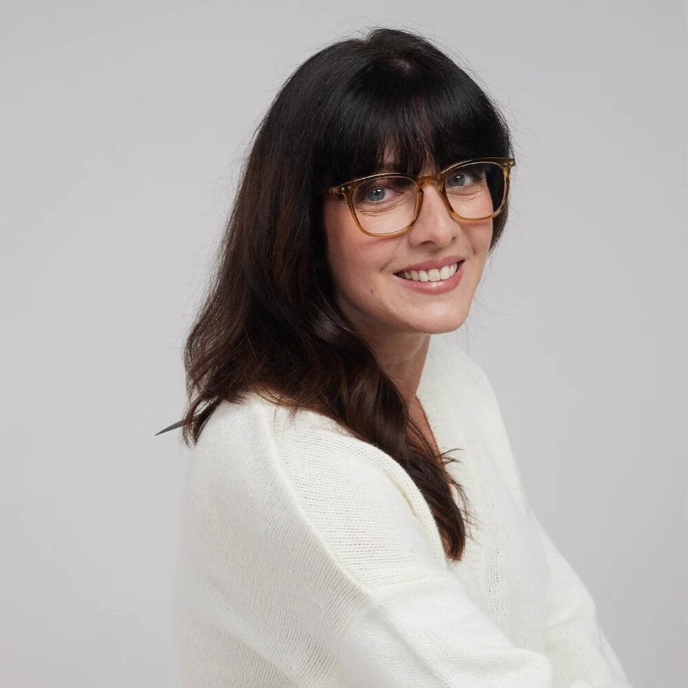 IZIPIZI Reading Glasses | Collection E | Golden Green