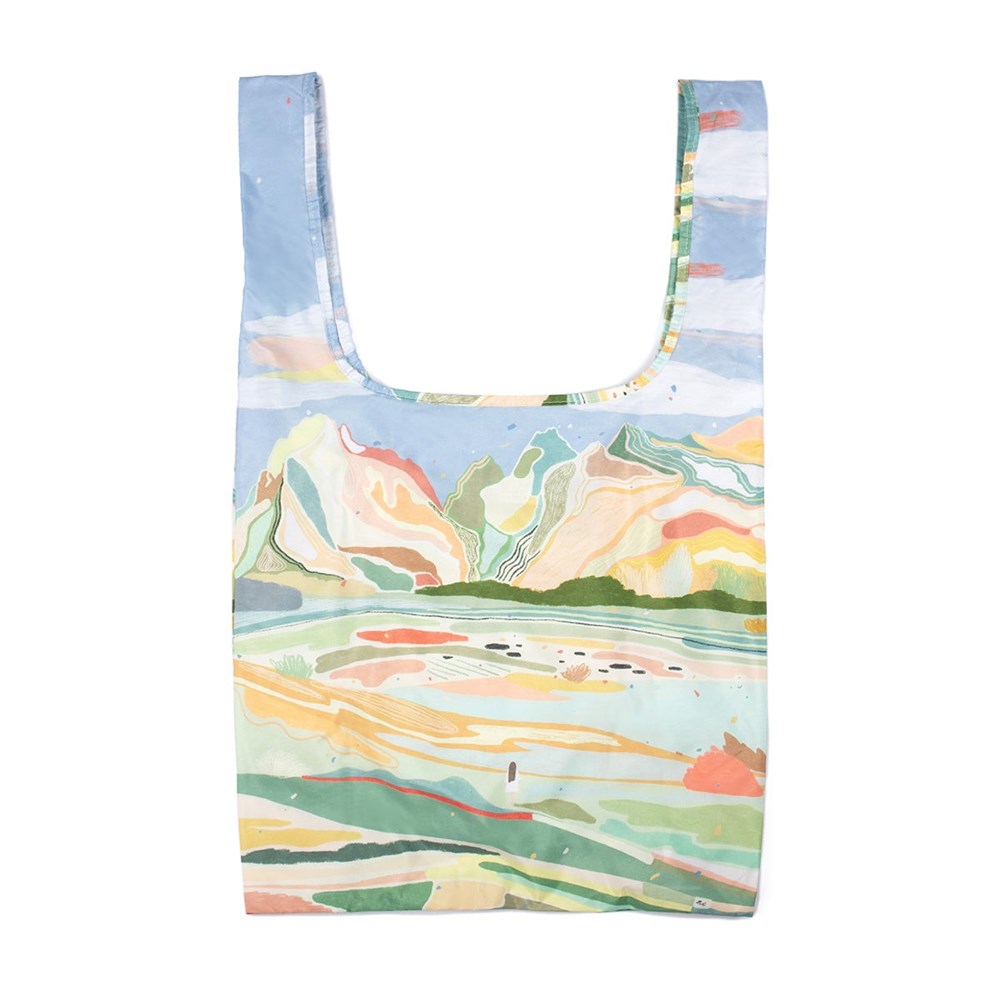 Reusable bag | Beach Scene | Marina Ester Castaldo | Kind Bag