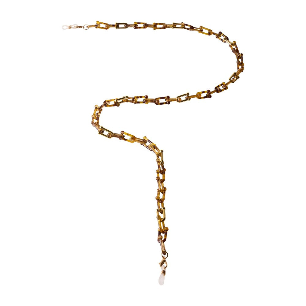 Glass Cord | Sunglass Chain | Tortoise