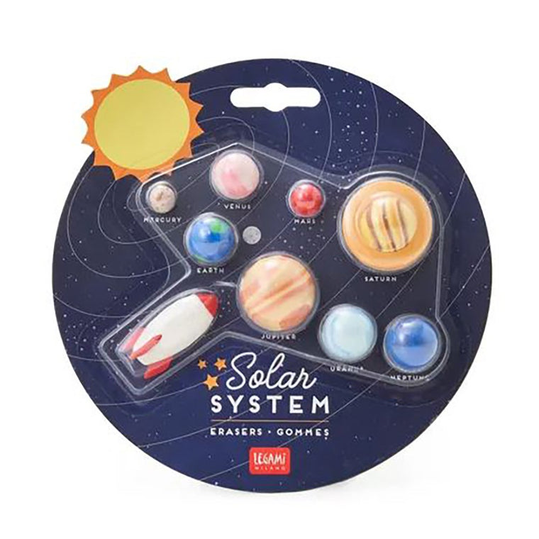 Eraser Set | Solar System